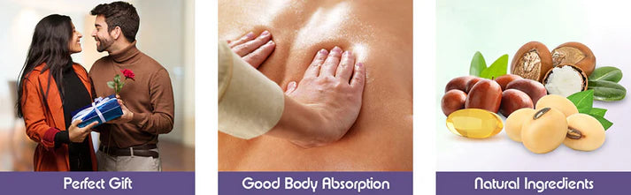 All-Natural Massage Candle, Oil & Skin Moisturizer