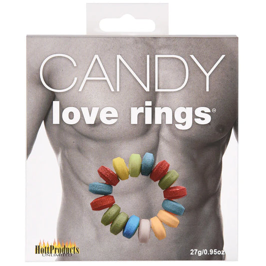 Candy Love Rings - 3pk