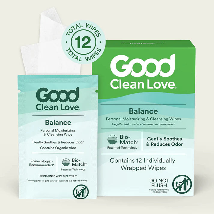 Balance Wipes - 12 ct box