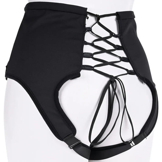 High Waisted Corset Harness